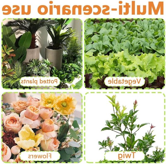 Set van 4 Tuinscharen van RVS, Snoeischaren voor Bonsai en Tuinonderhoud, Perfect voor Precisie Snoeiwerk — afbeelding 4
