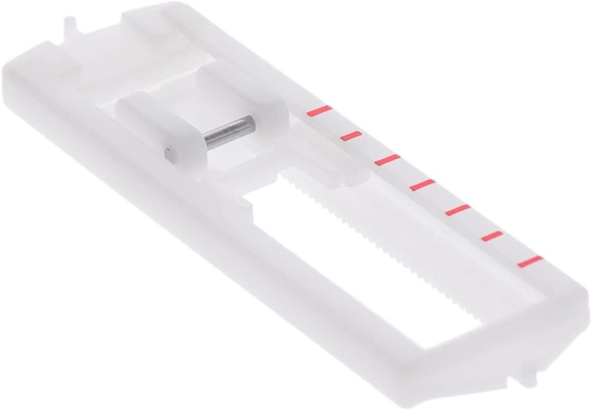 Naaivoet Kunststof - Oogjesvoet - Oogjes Maken - 4 Stappen Systeem - 7 cm - Wit