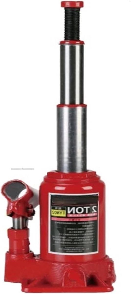 Hydraulische Krik - Autokrik Vloer - Auto Onderhoud - Stabiel En Flexibel - 2 Ton Capaciteit - Zilver