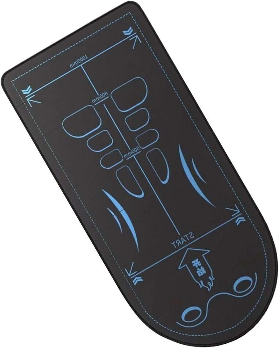 Ab Roller Mat - Oefenmat Kniebeschermer - Thuis Fitness - Dikke 7mm Vulling - 65 cm Lengte - Meerkleurig