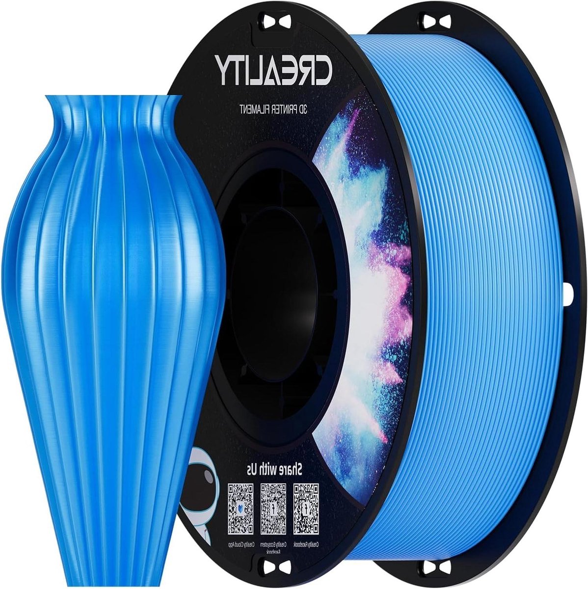PETG Filament - 3D Printer Draad - 3D Printen - Hoge Taaiheid - 1 kg - Technisch Blauw