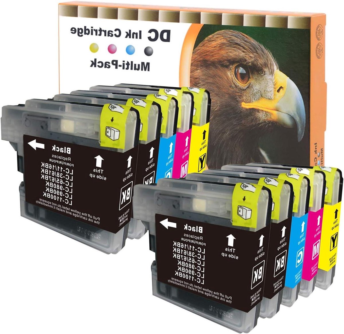 Inkt Cartridges - Printer Inkt - Thuis Printen - Hoge Besparing - 10 Stuks - Multicolor