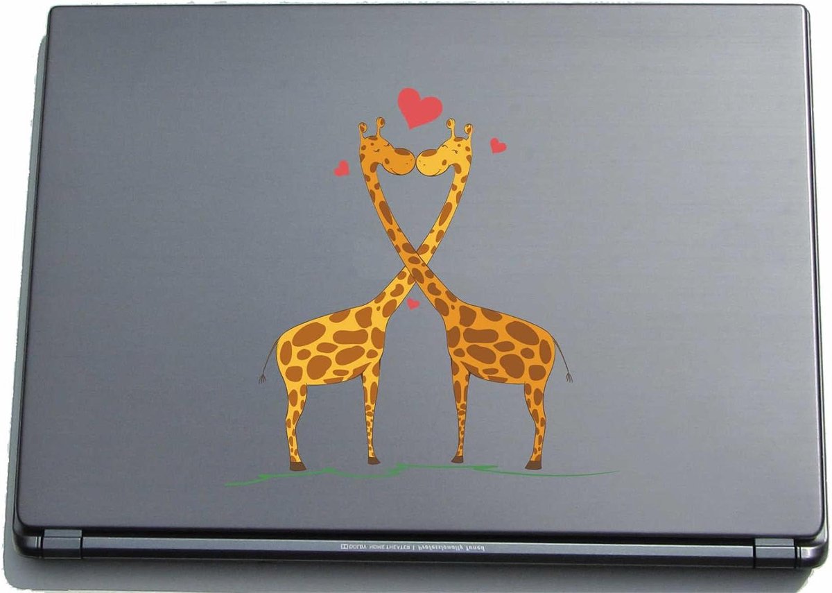 Laptop Skin - Sticker - Apparaat Personaliseren - UV-bestendig - 210 x 208 mm - Multicolor