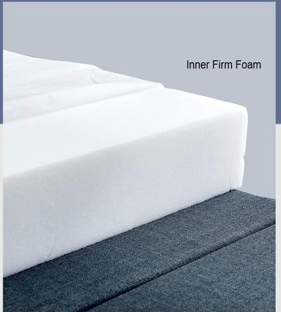 Vouwbaar Schuim Matras - Gast Matras Futon - Logeerpartijen Thuis - Hoge Dichtheid Schuim - 200cm Lang - Groen — afbeelding 5