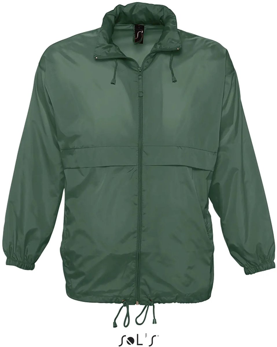 SOL’S Unisex Windbreaker Surf Jacket L889 Forest Groen