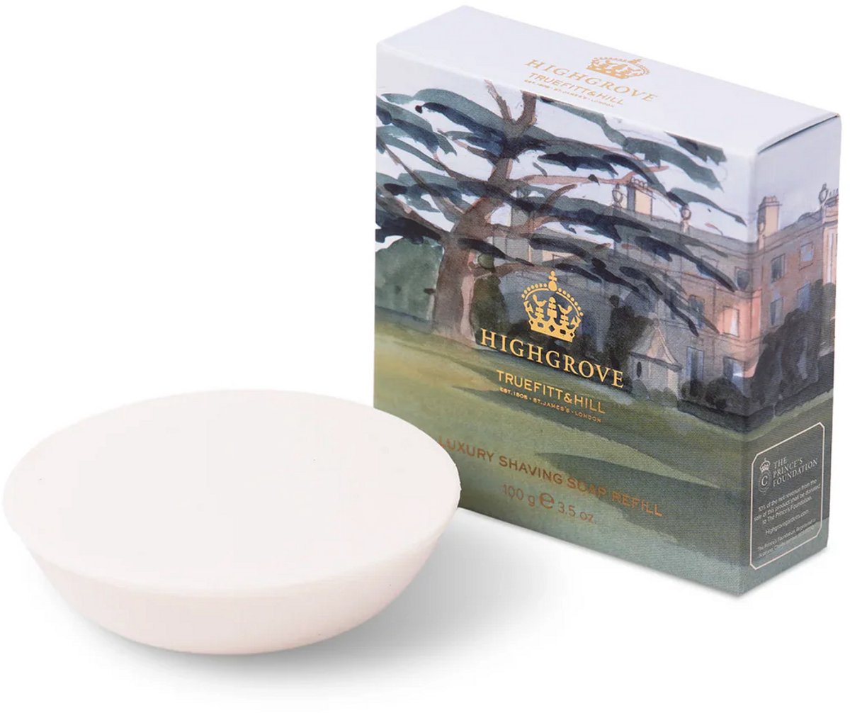 Truefitt and hill High Grove Luxury Shaving Soap refill