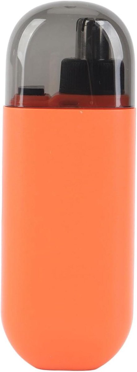 Neushaartrimmer Elektrisch - Neustondeuse Apparaat - Pijnloos Verzorgen - Roterend Messysteem - 11 x 7 x 3 cm - Oranje