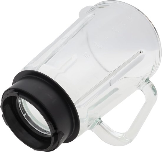 Mixbeker Glas - Glazen Kan - Mixer Vervangen - Origineel Reserveonderdeel - Voir Descriptif - Transparant — afbeelding 2