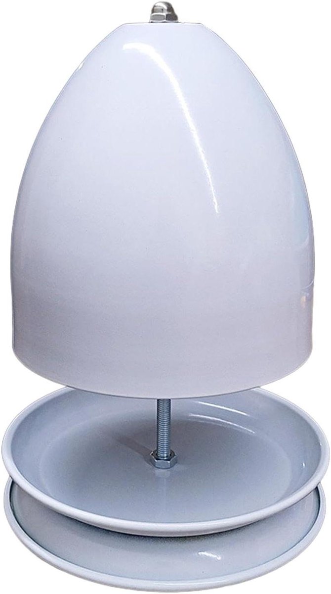 Theelicht Oven - Thee Warmer - Ruimte Verwarmen - Dubbele Laag - 17.5 cm - Wit
