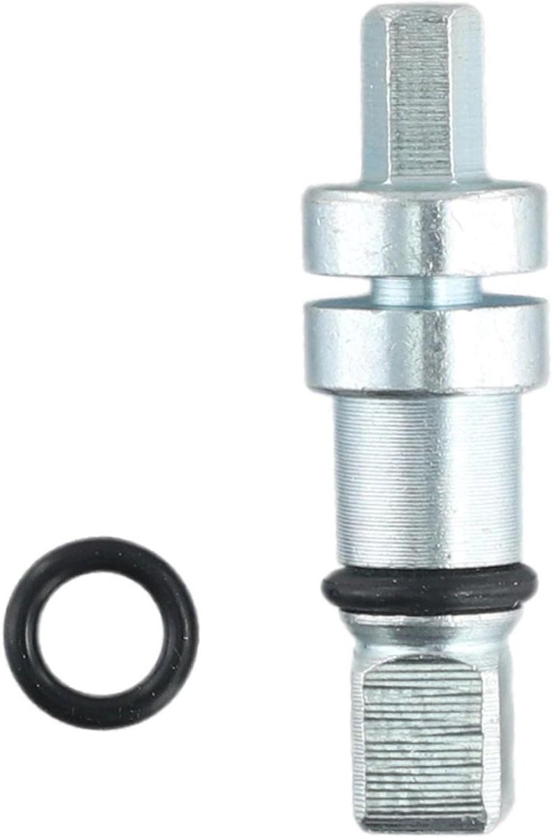 Aandrijfas Koppeling - Reserveonderdeel Mixer - Pasta Maken - CNC Gefreesd - 5 x 1 x 1 cm - Zilverkleurig