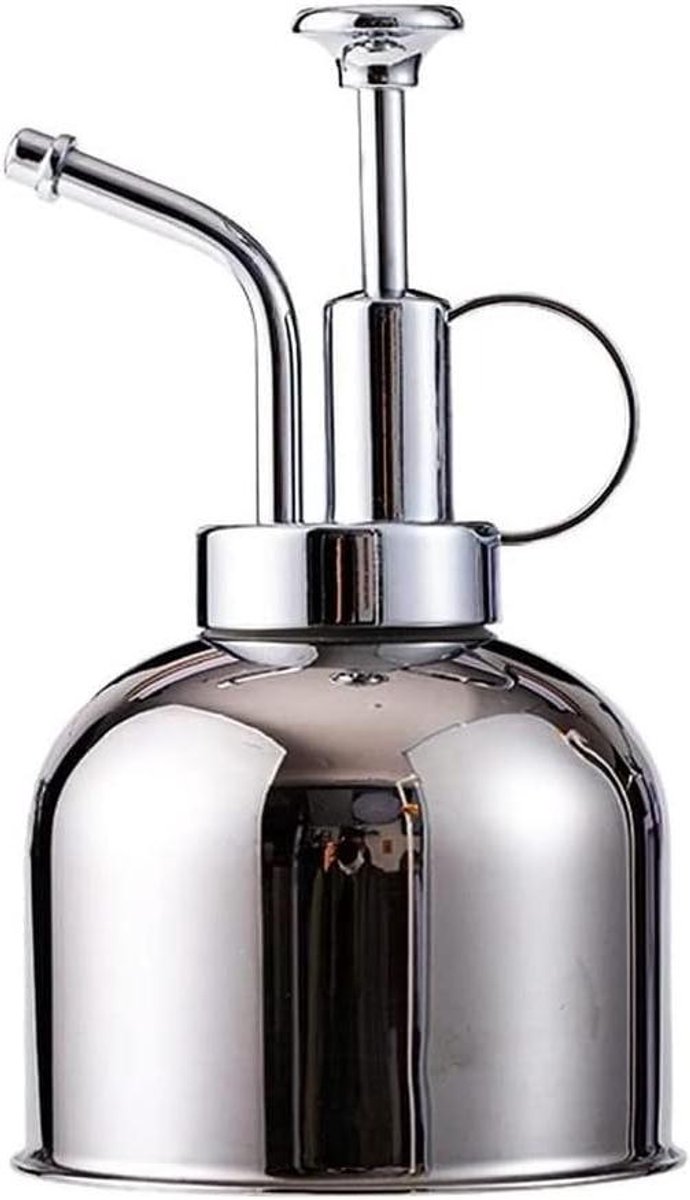 Roestvrijstalen Gieter - Vintage Goot - Planten Water Geven - Stijlvol Design - 1 Liter - Blauw Zilver