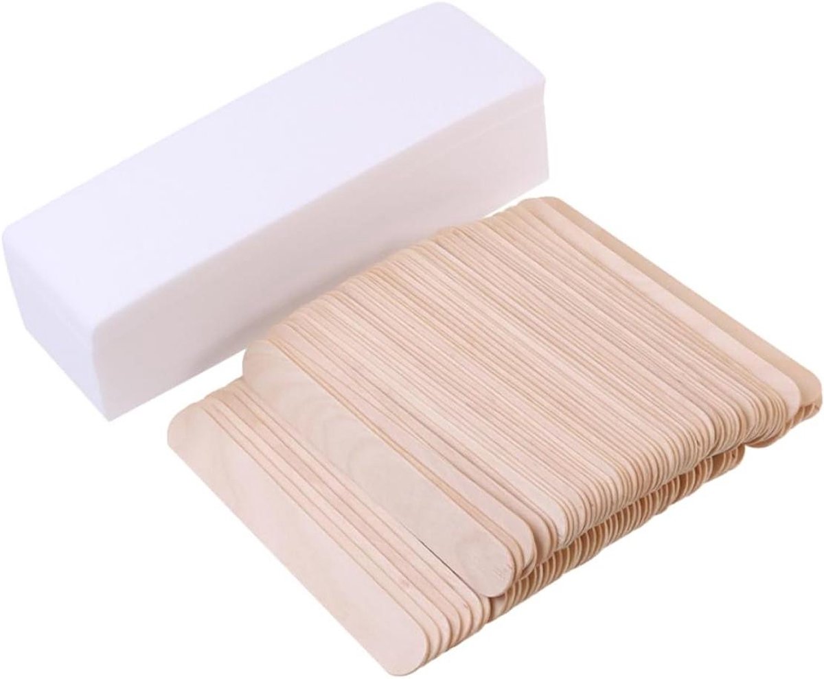 Wegwerp Ontharingsstrips - Waxstrips Ontharen - Gezicht Lichaam Huid - Irritatievrij Gebruik - 100 Stuks - Assorti