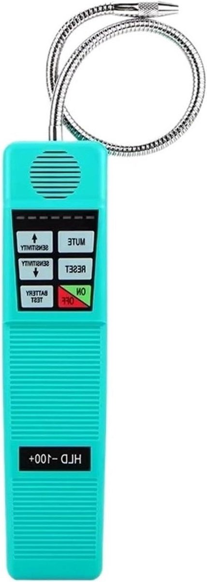 Gasdetector Lekmonitor - Lekdetector HFC - Lekkages Opsporen - Instelbare Gevoeligheid - 10x10x10 mm - One Color