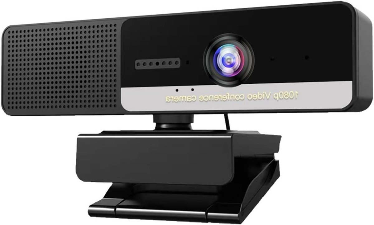 Webcam Full HD - Online Camera - Live Streaming - Ingebouwde Microfoon - 1080p Resolutie - Zwart