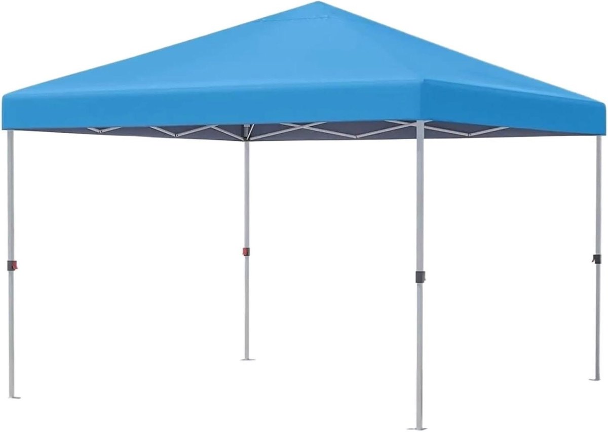 Pop Up Tent - Feest Tent - Buiten Evenementen - Eén Persoon Opzet - 3x3 Meter - Blauw