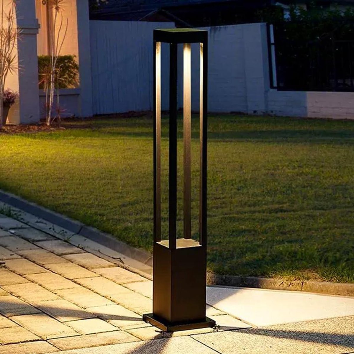 Landschapspadverlichting LED - Buitenlamp Tuinlamp - Tuin Verlichten - Gegoten Aluminium - 12W - Warm Licht