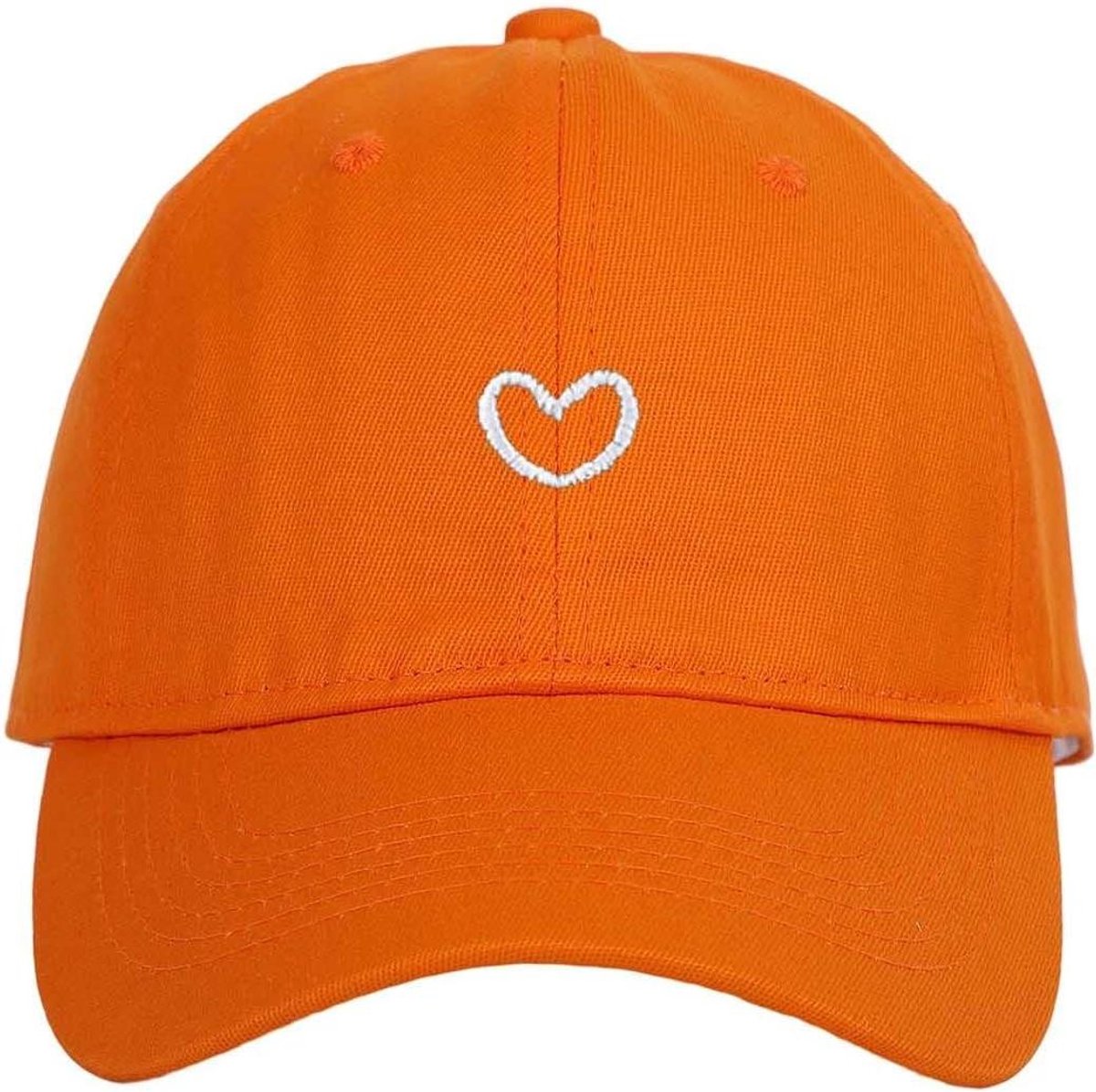Baseball Cap - Pet Hoed - Dagelijks Dragen - Hart Borduurwerk - Verstelbaar - Divers