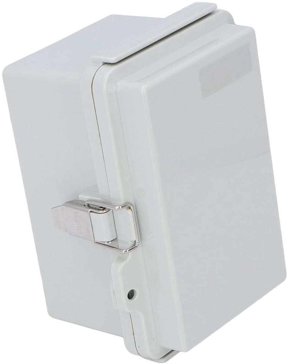 Elektrische Buitenkast - Weerbestendige Behuizing - Projecten Buiten - IP67 Waterdicht - 10x15x9 cm - Grijs