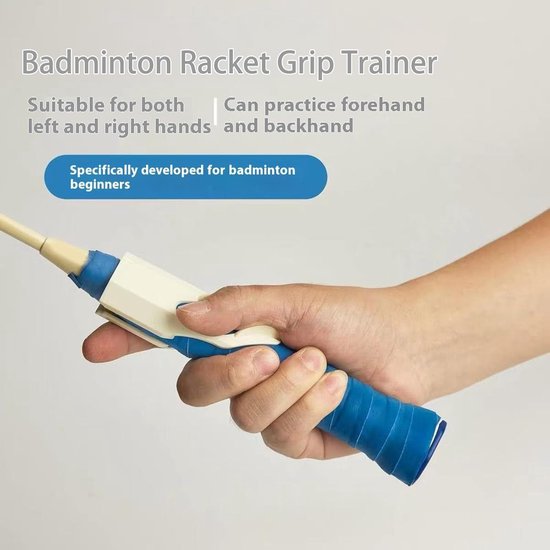Hand Grip Corrector - Racket Hulp - Sportvaardigheden Verbeteren - Gehumaniseerd Ontwerp - One Size - Meerkleurig — afbeelding 3