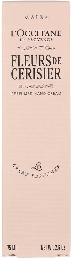 L'Occitane "Fleurs de Cerisier" Cherry Blossom handcrème doos in zachtroze.