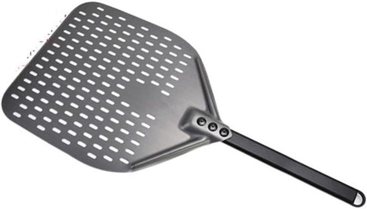 Pizzaschep - Pizza peddel spatel - Pizza bakken - Opvouwbaar handvat - 305 cm - Zilver