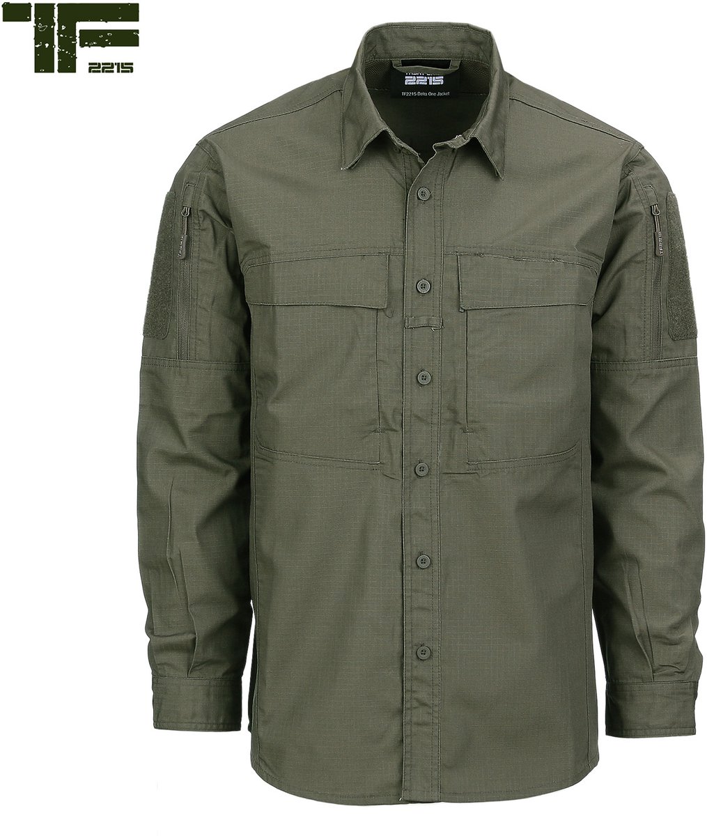 TF-2215 - TF-2215 Delta One jacket (kleur: Ranger Groen / maat: S)