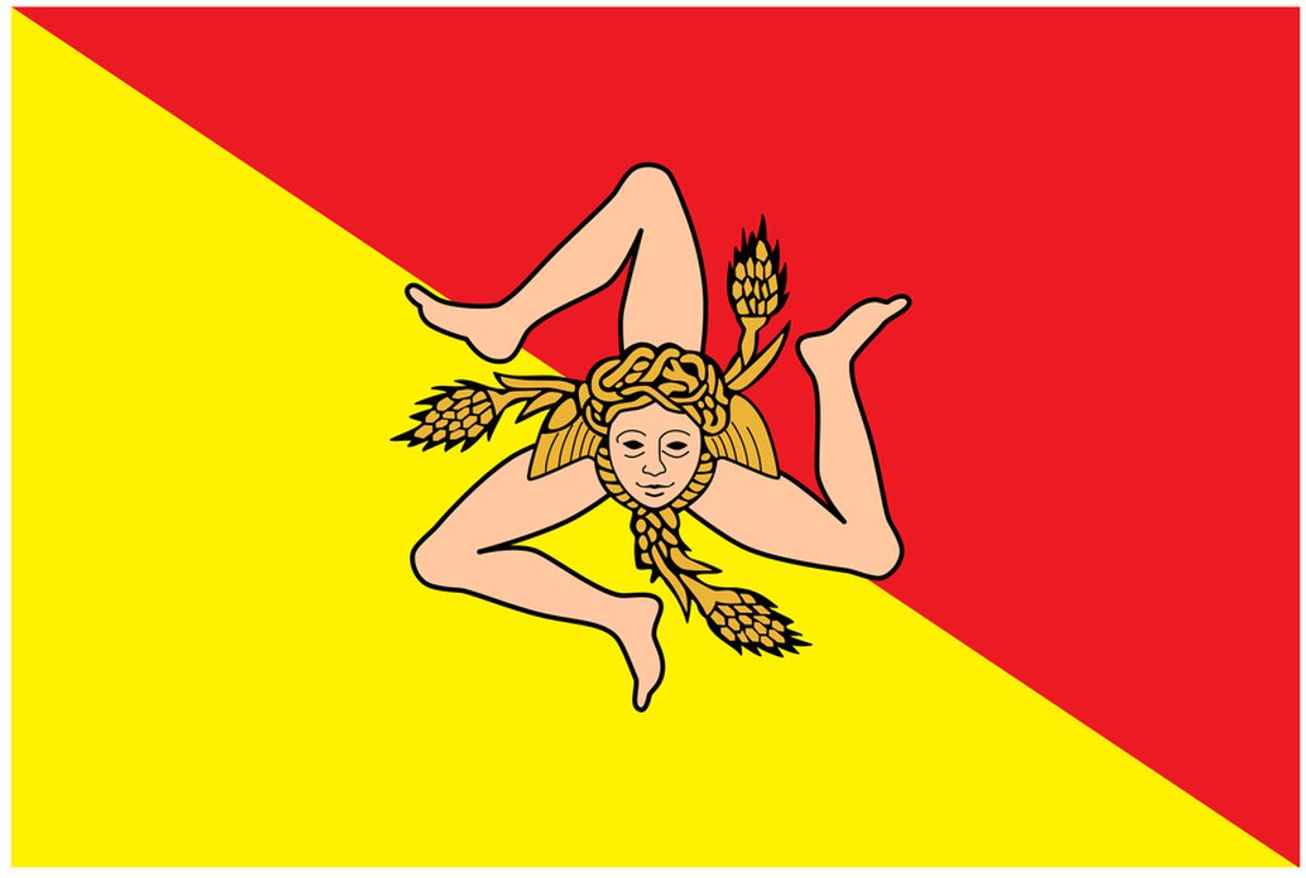 Vlag Sicily