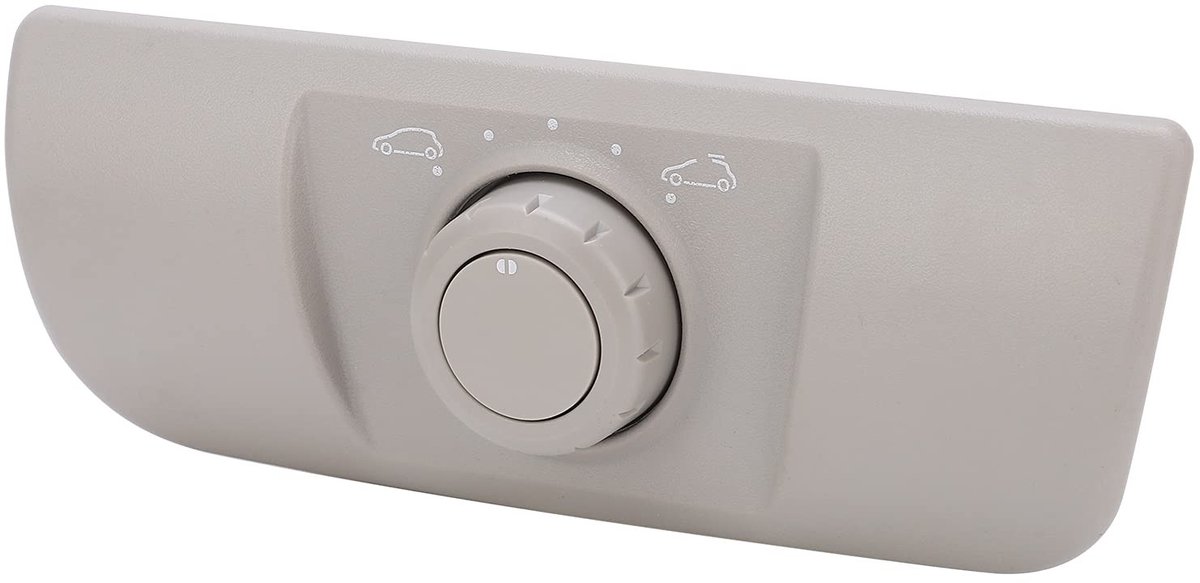 Dailygoody - Car Solar Roof Switch Button - Renault Megane 2 - Hoogwaardige kwaliteit - ABS materiaal - Geschikt voor Scenic 2 en Laguna 2 - Voorzien