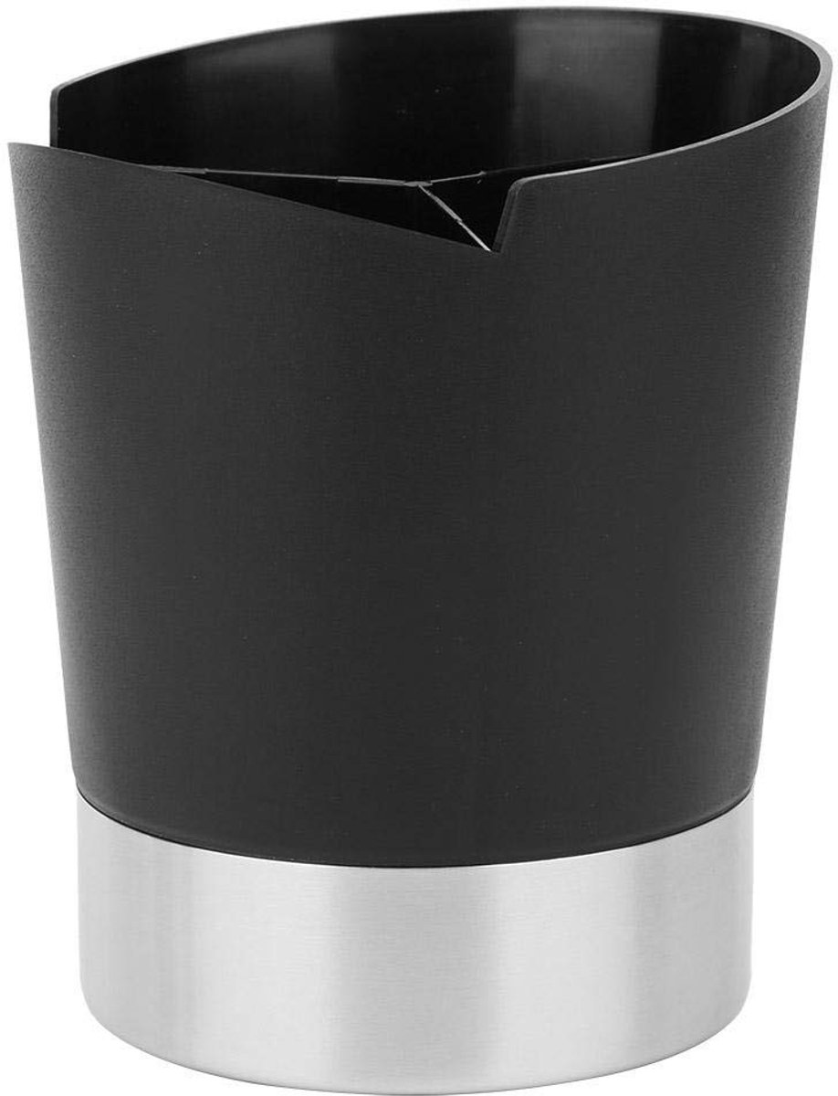 Dailygoody - Bar Desktop Rietje Houder - Organizer voor Eetgerei - Modern en Eenvoudig - Zwart - Perfect voor Keuken en Restaurant - 1 Liter Capacitei