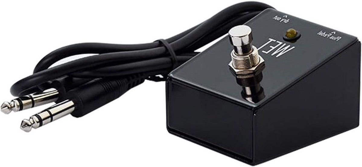Voetpedaal Controller - Effecten Pedaal - Muziek Maken - WET Modus Status LED - Compact - Zwart