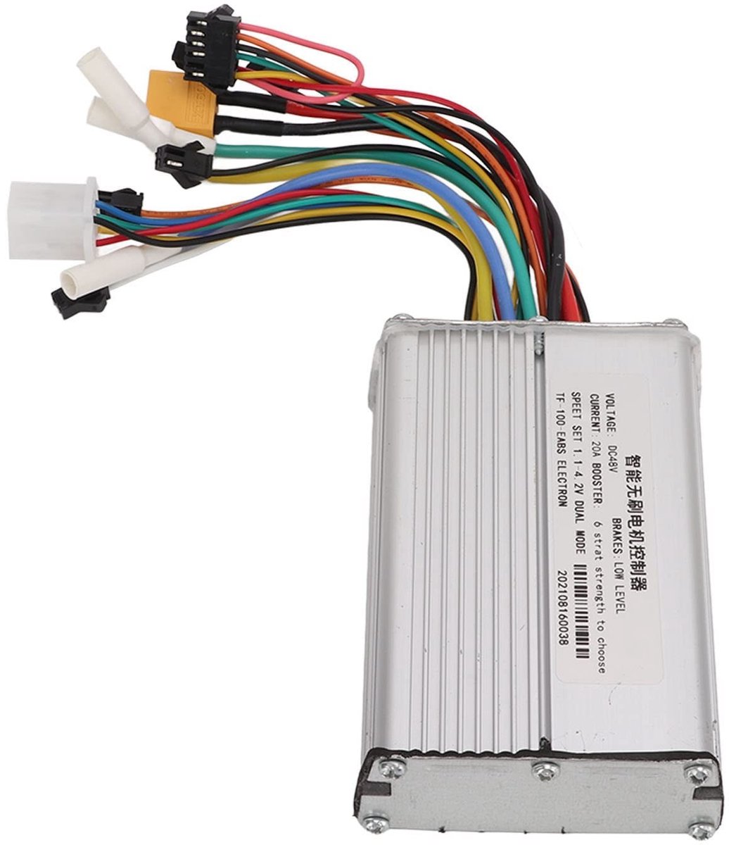 Dailygoody - OmGoods - Dailygoody - Elektrische Scooter Controller - 48V 20A - Hoogwaardige bescherming - Geschikt voor M4 2 Wielen Type - Eenvoudig te installeren - Ideaal ..