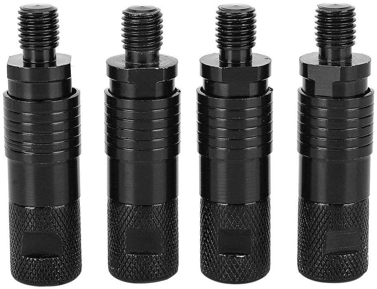 Dailygoody - Vissen Alarm - Quick Release Adapter - Duurzaam en Slijtvast - Zwart - Visaccessoires - Effectief Vissen - Quick Release