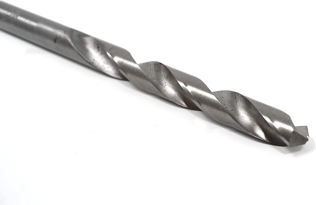 Dailygoody spiraalboor - Ø 10,5 mm - Flexibel en veelzijdig - 133 mm lang - Voor staal en kunststof - Ideaal voor hand- en accumachines - Kit me...