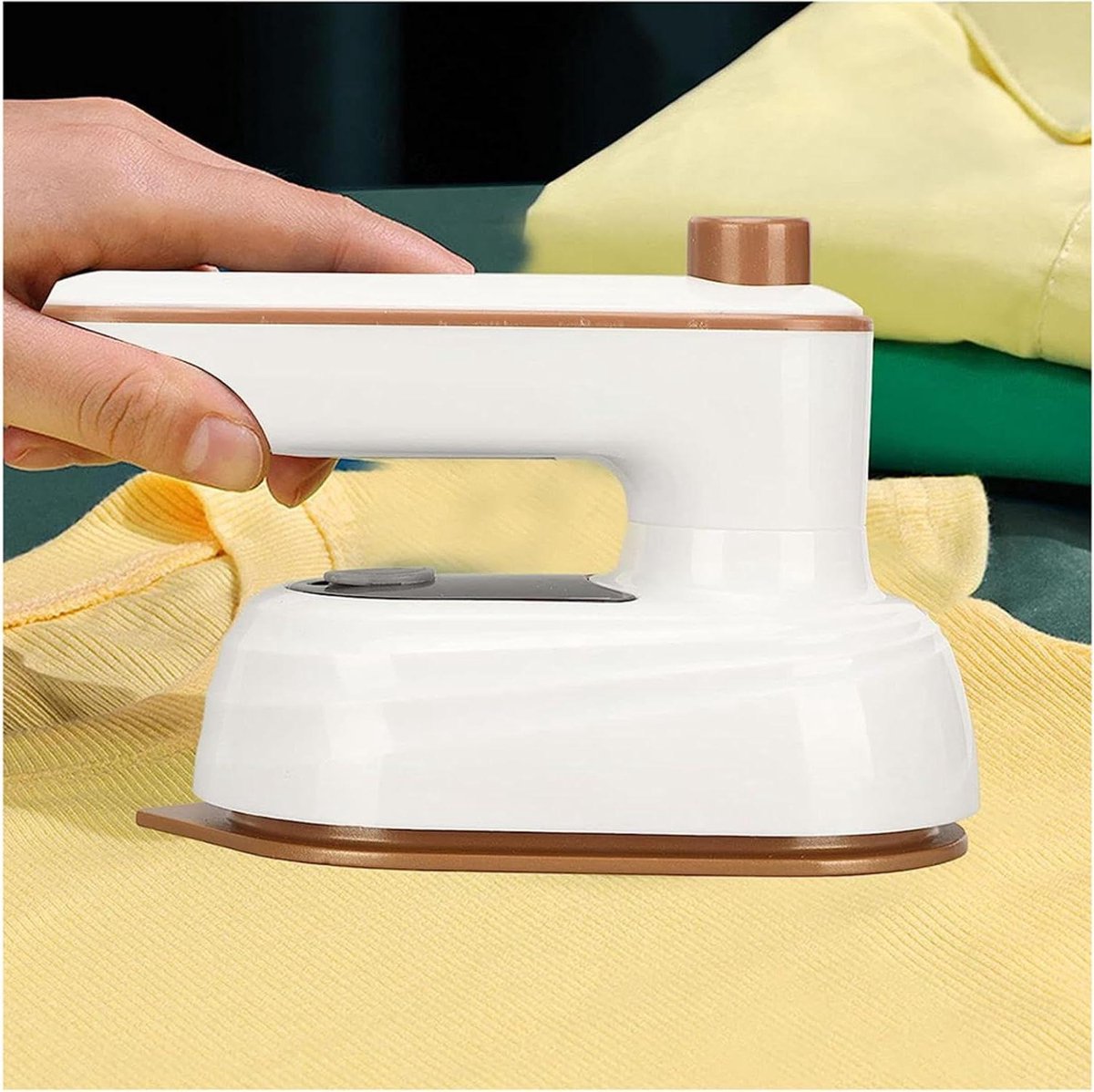 Stoomstrijkijzer - Kledingstomer Reisstomer - Kreukvrije Kleding - Opvouwbaar Ontwerp - 50 ml - Wit