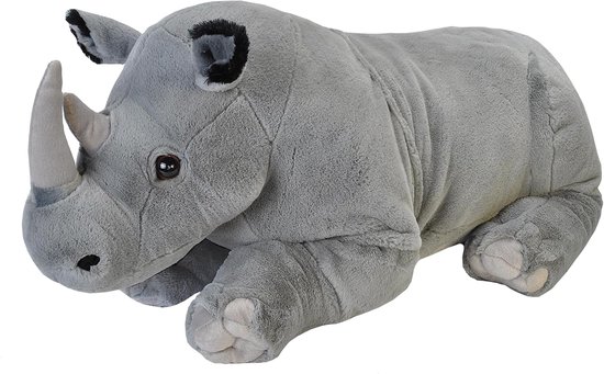 Pluche Olifant - Knuffel Olifant - Spelen en Knuffelen - Super Realistisch Design - 76 cm - Grijs — afbeelding 4