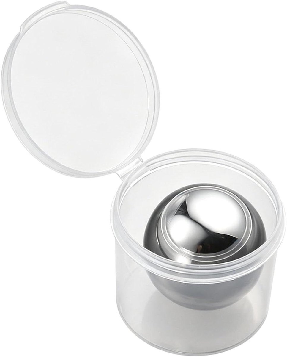 Herbruikbare Ijsblokjes - Koelstenen Dranken - Dranken Koelen - Geen Verdunning - 3.8 cm - Zilver