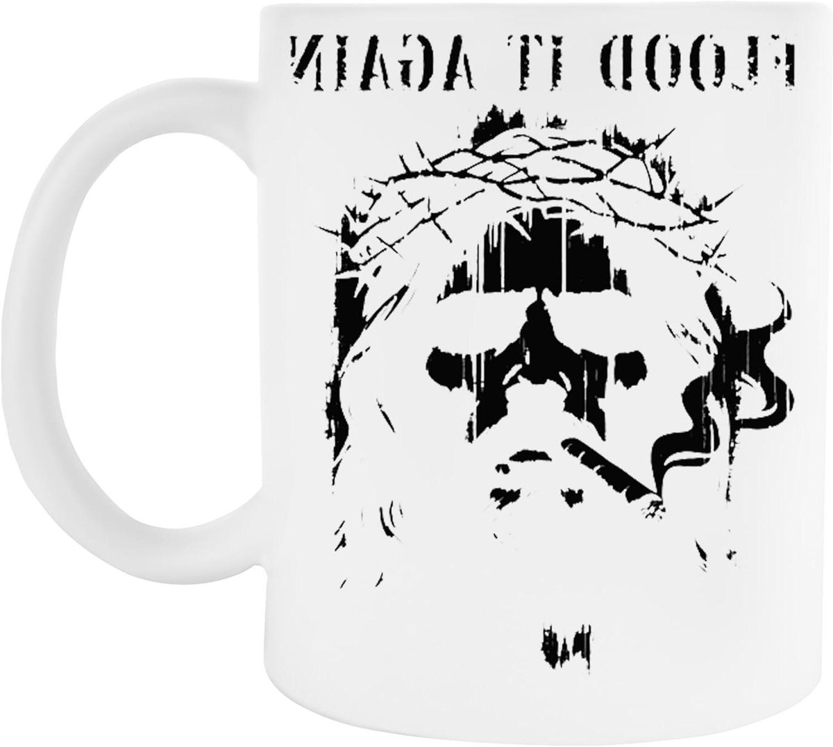 Keramische Mok - Koffiekopje Thee - Dagelijks Gebruik - Duurzaam Keramiek - 330 ml - Wit