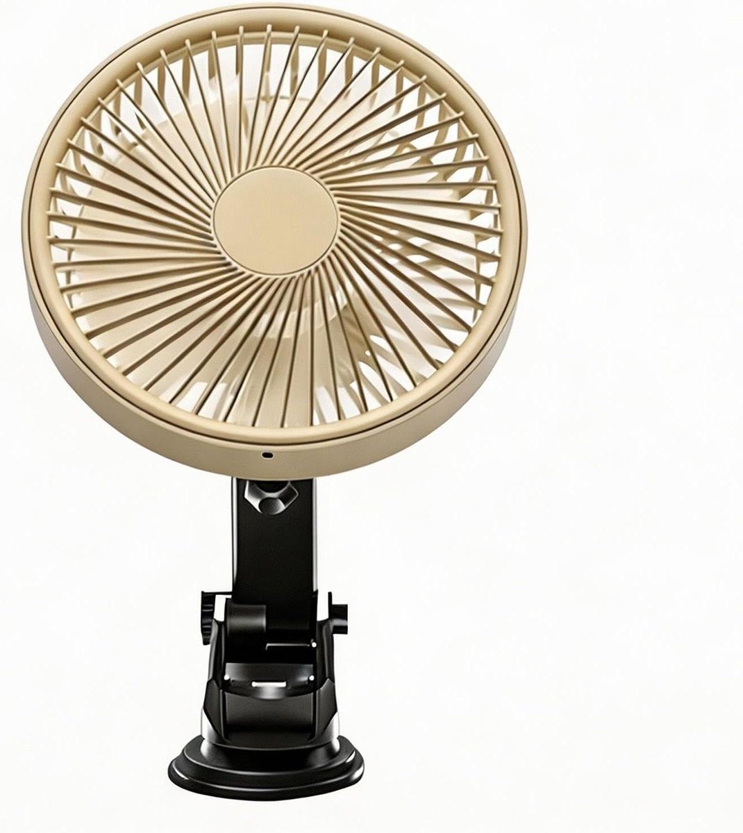 Auto Ventilator - Zuignap Ventilator - Reizen Comfort - 360 Graden Flexibel - 17 x 17 x 8 cm