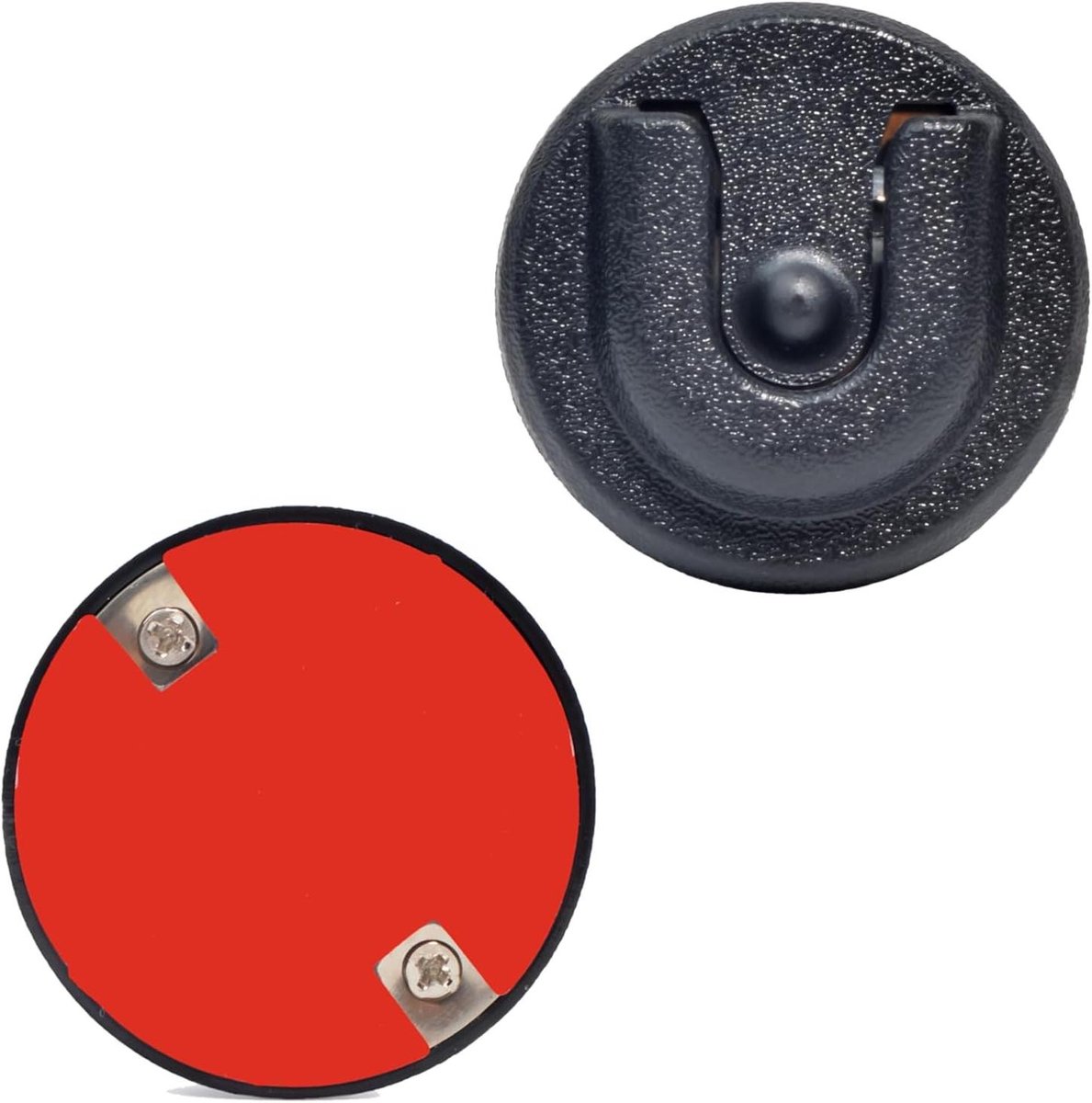 Microfoon Hanger - Mic Houder - Radio Communicatie - Zelfklevend - 13 x 9 x 2.5 cm - Zwart