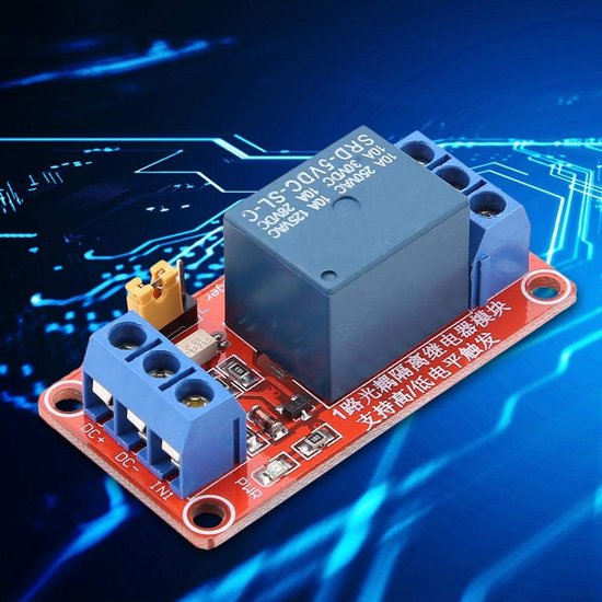 SPHProducts - Optocoupler Relay Module - Hoog Laag Trigger - 1-Kanaals ...