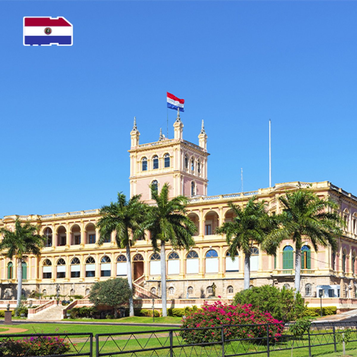 Data Simkaart Paraguay - 10GB