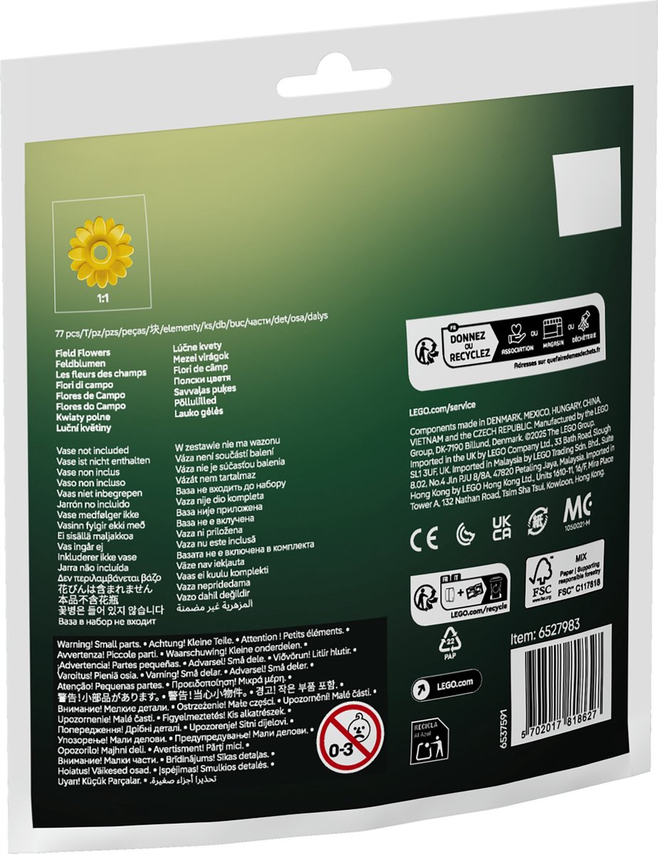 LEGO Botanicals 30701 - Veldbloemen (polybag) – foto 7