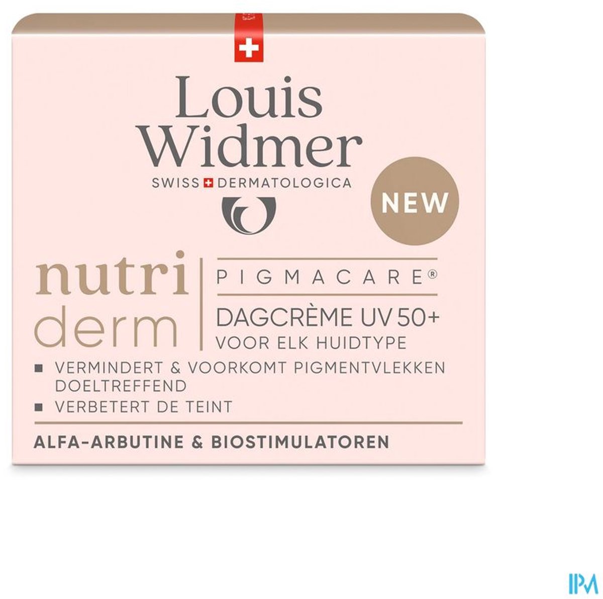 Louis Widmer Nutriderm Pigmacare Dagcrème UV50 met parfum