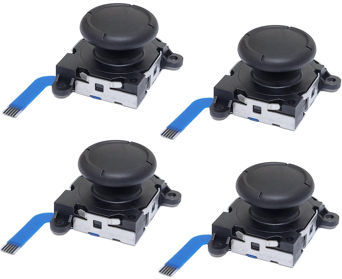 Young Wolf 4PCS Joycon Joystick Vervanging voor Switch & Switch Lite - Hoogwaardige Controller Reparatie Kit