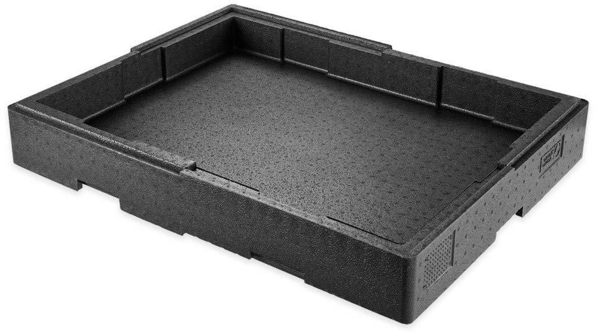 Thermobox Multi Max - Stapelbare box - Voedsel bewaren - Omkeerbaar systeem - 48 liter - Zwart