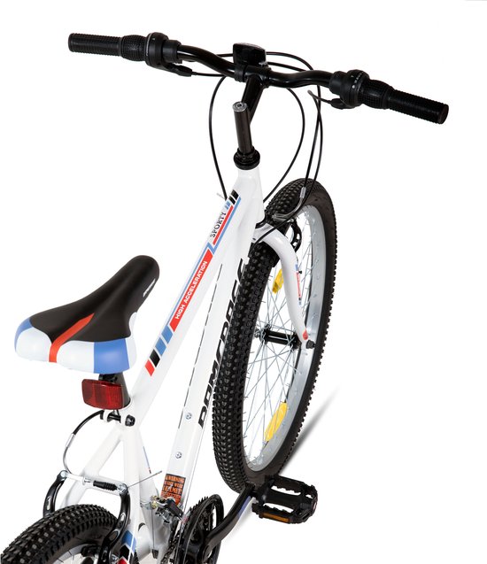 HILAND Mountainbike 24 Inch - MTB voor Heren en Dames - 21 Versnellingen - Stalen Frame - V-brakes van Hiland — afbeelding 3