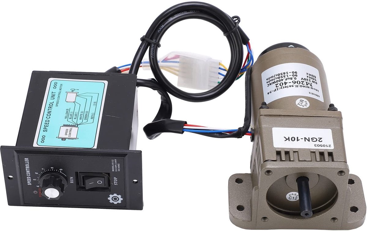 ONF3 - Asynchrone Gear Motor - Snelheidsregeling - 6W 220V AC - Geschikt voor Verpakkingsindustrie - Motor voor machines - Efficiëntie in productie