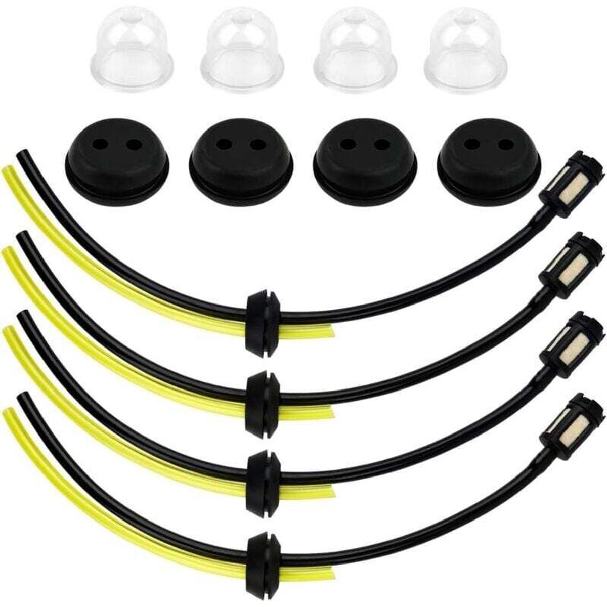 Brandstofslangen, universele slangassemblages, filterslangen, brandstofleidingen geschikt geschikt voor filters, brandstofleidingen geschikt voor bosmaaiers, brandstofleidingen geschikt voor grasmaaiers, dieselbrandstofleidingen