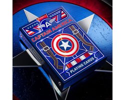 Captain America Playing Cards Patriotic Design