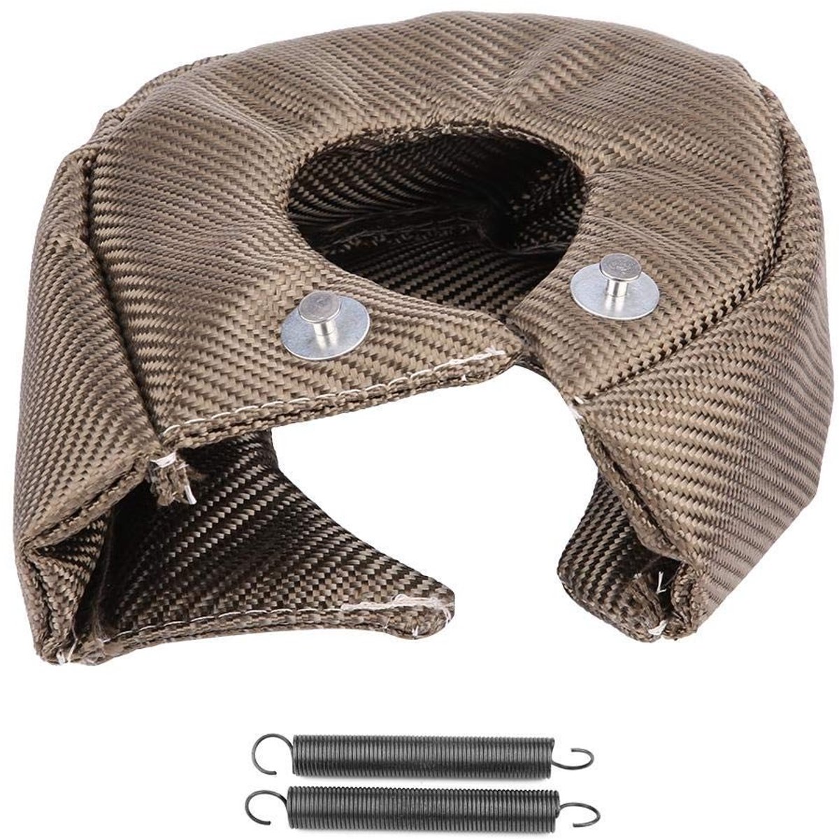 aladdien - Turbo hittebescherming - Turbo-deken - Bescherming tegen warmte - 12 x 12 x 9 cm - Hittebestendig - Geschikt voor T3 turbochargers